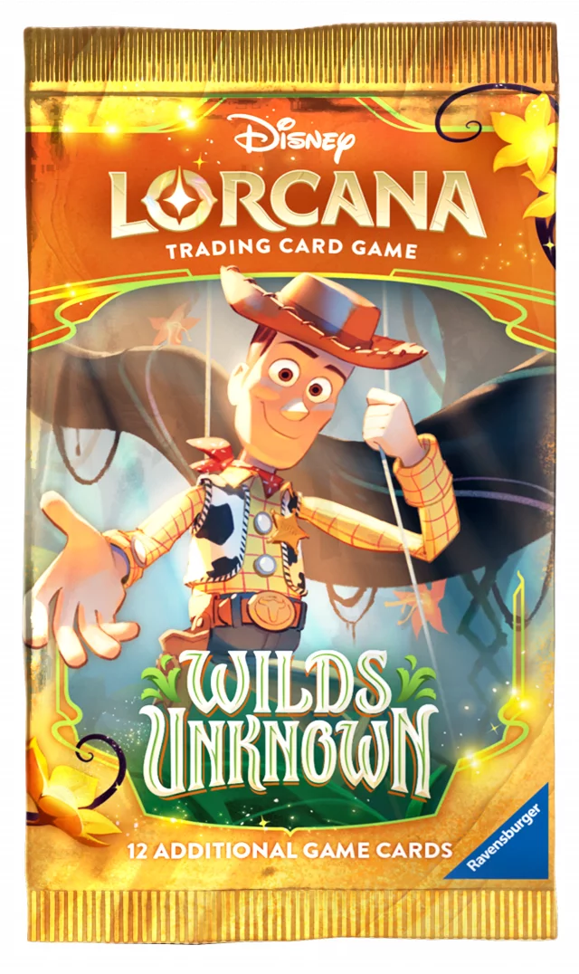 Kartenspiel Lorcana: Wilds Unknown - Booster (12 Karten) - Lorcana TCG: Wilds Unknown