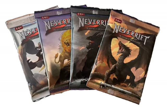 Kartenspiel Neverrift TCG - Alpha Booster (8 Karten) (ENGLISCHE VERSION) - TCG Sammelkartenspiel