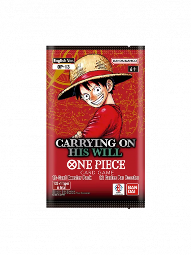 Kartenspiel One Piece TCG - Carrying on His Will Booster (12 Karten) (ENGLISCHE VERSION)