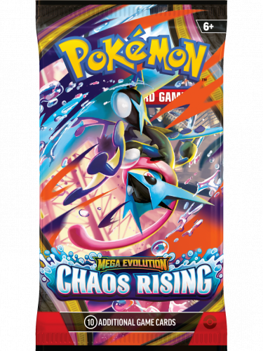 Kartenspiel Pokémon TCG: Mega Evolution - Chaos Rising - Booster (10 Karten) (ENGLISCHE VERSION)