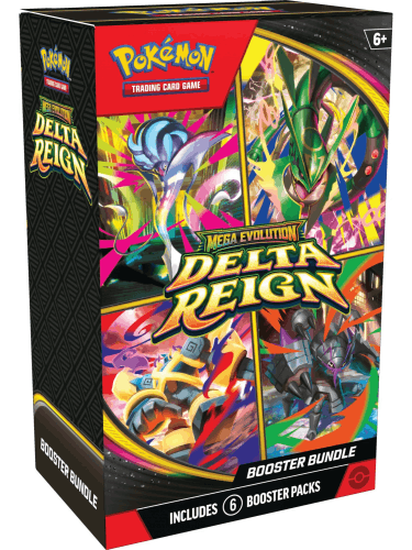 Kartenspiel Pokémon TCG: Mega Evolution - Delta Reign - Booster Bundle (6 Booster) (ENGLISCHE VERSION)