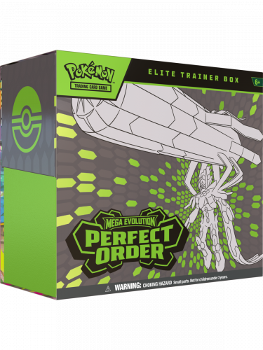 Kartenspiel Pokémon TCG: Mega Evolution - Perfect Order Elite Trainer Box (ENGLISCHE VERSION) (beschädigte Verpackung)