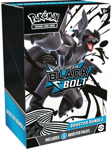 Kartenspiel Pokémon TCG: Scarlet & Violet - Black Bolt Booster Bundle (6 Packs) (ENGLISCHE VERSION)