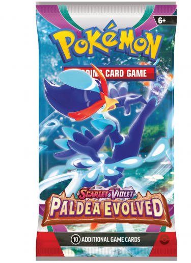 Kartenspiel Pokemon TCG: Scarlet & Violet - Paldea Evolved Booster (10 Karten) (ENGLISCHE VERSION)