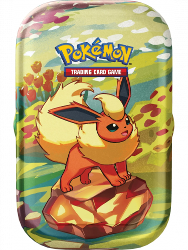 Kartenspiel Pokémon TCG: Scarlet & Violet Prismatic Evolutions - Mini Tin: Flareon (ENGLISCHE VERSION)