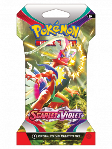 Kartenspiel Pokémon TCG: Scarlet & Violet - Sleeved Booster (10 Karten) (ENGLISCHE VERSION)