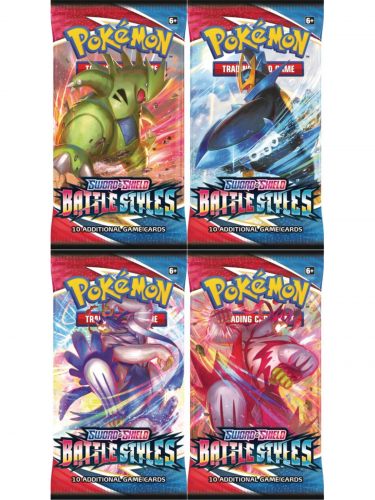 Kartenspiel Pokémon TCG: Sword & Shield Battle Styles - Booster (10 Karten) (ENGLISCHE VERSION)