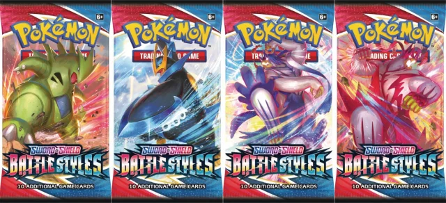 Karetní hra Pokémon TCG: Sword & Shield Battle Styles - booster box (36 boosterů) (ENGLISCHE VERSION) - TCG Sammelkartenspiel