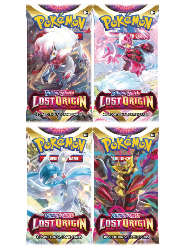 Kartenspiel Pokemon TCG: Sword & Shield Lost Origin - booster (10 Karten) (ENGLISCHE VERSION)