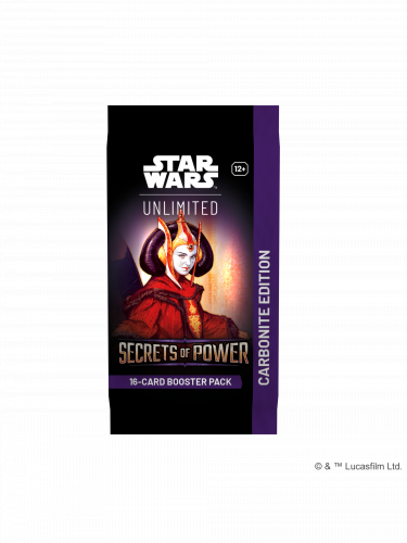 Kartenspiel Star Wars: Unlimited - Secrets of Power Carbonite Booster (16 Karten) (ENGLISCHE VERSION)
