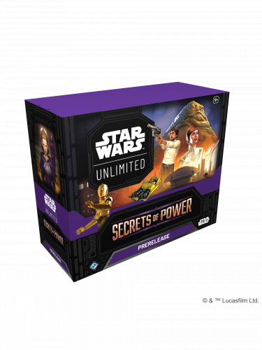 Kartenspiel Star Wars: Unlimited - Secrets of Power Prerelease Box (6 Booster) (ENGLISCHE VERSION)