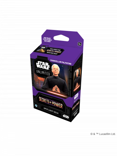 Kartenspiel Star Wars: Unlimited - Secrets of Power Spotlight Deck (Chancellor Palpatine) (ENGLISCHE VERSION)