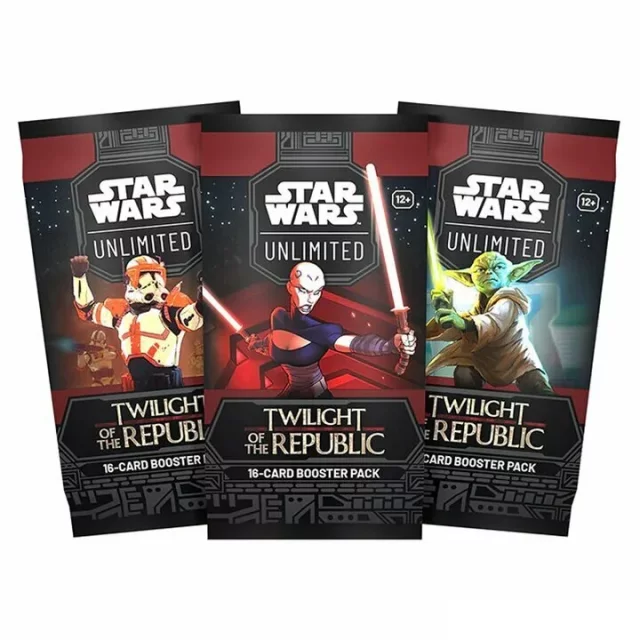 Kartenspiel Star Wars: Unlimited - Twilight of the Republic Booster (16 Karten) (ENGLISCHE VERSION) - TCG Sammelkartenspiel
