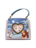 Handtasche Disney - Susi und Strolch Wet Cement (Loungefly)