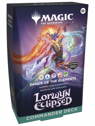 Kartenspiel Magic: The Gathering Lorwyn Eclipsed - Dance of the Elements Commander Deck