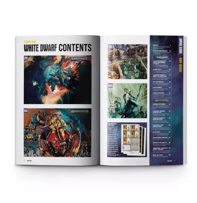 Zeitschrift White Dwarf 2023/3 (Issue 486) - Brettspiel