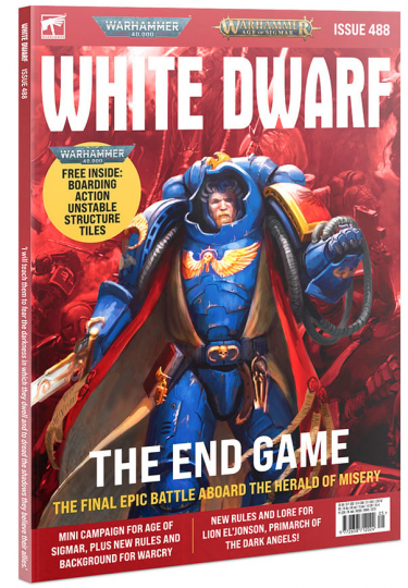 Magazin White Dwarf 2023/5 (Issue 488) + Boarding Action Strukturfliesen