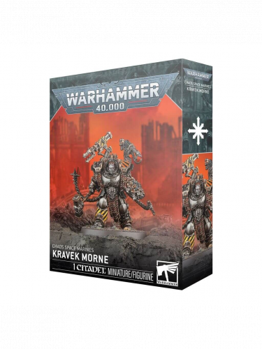 W40k: Chaos Space Marine - Kravek Morne (1 Figur)