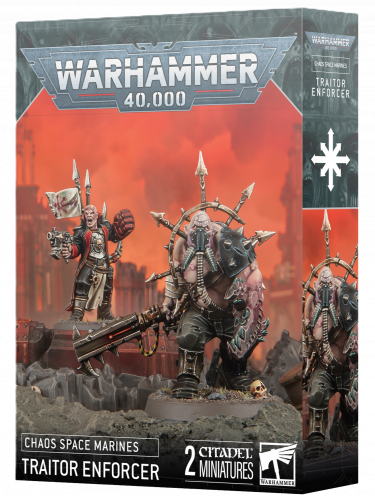 W40k: Chaos Space Marine - Traitor Enforcer (2 Figuren)