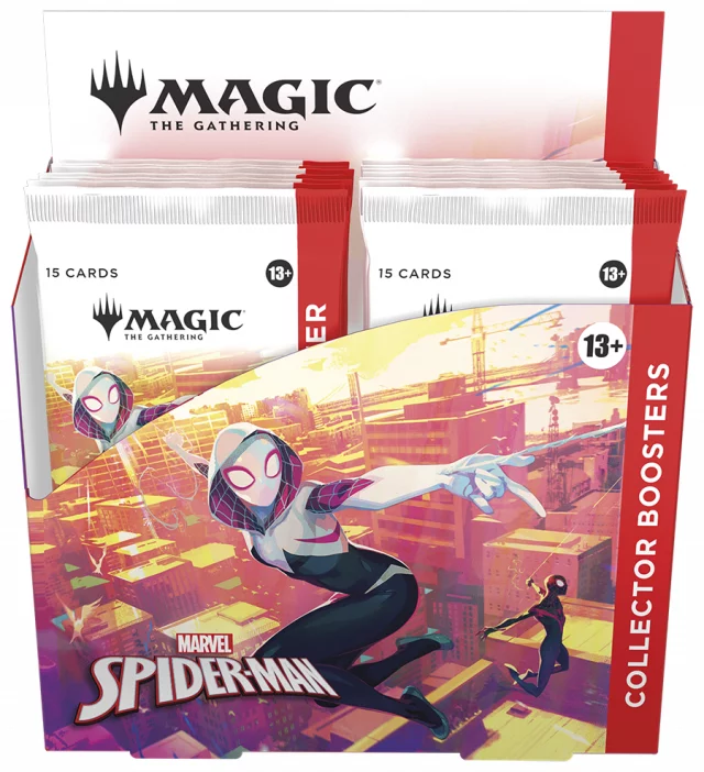 Kartenspiel Magic: The Gathering Marvel's Spider-Man - Collector Booster Box (12 Booster) (ENGLISCHE VERSION) - Magic The Gathering