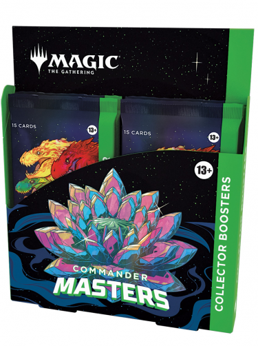 Kartenspiel Magic: The Gathering Commander Masters - Collector Booster Box (4 Booster) (ENGLISCHE VERSION)