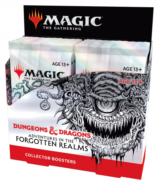 Kartenspiel Magic: The Gathering Dungeons and Dragons: Adventures in the Forgotten Realms - Collector Booster Box (12 Booster) (ENGLISCHE VERSION) - Magic The Gathering