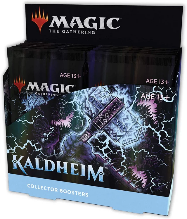 Kartenspiel Magic: The Gathering Kaldheim - Collector Booster Box (12 Boosterpackungen) (ENGLISCHE VERSION) - Magic The Gathering
