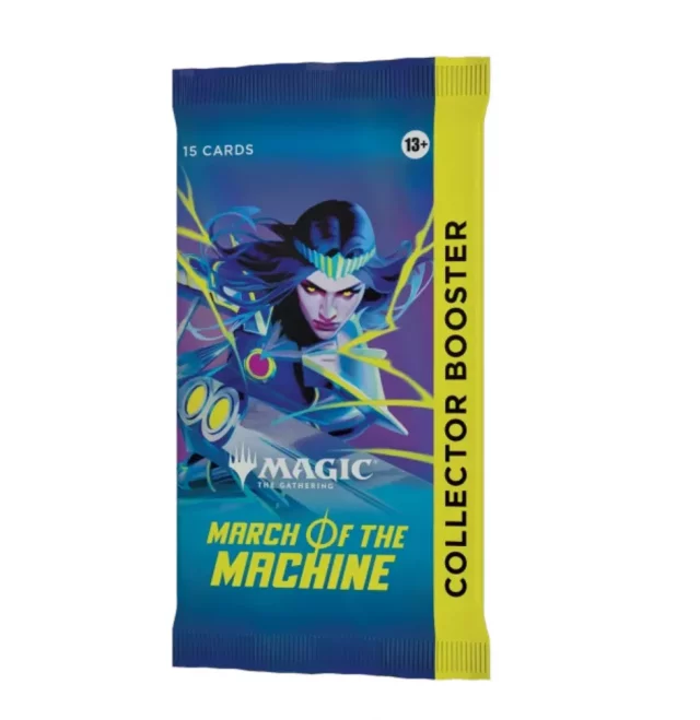 Kartenspiel Magic: The Gathering March of the Machine - Collector Booster (15 Karten) (ENGLISCHE VERSION) - Magic The Gathering