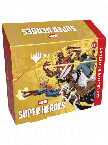 Kartenspiel Magic: The Gathering Marvel Super Heroes - Collector Booster Box (12 Booster)