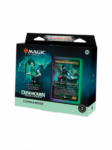 Kartenspiel Magic: The Gathering Duskmourn: House of Horror - Death Toll Commander Deck