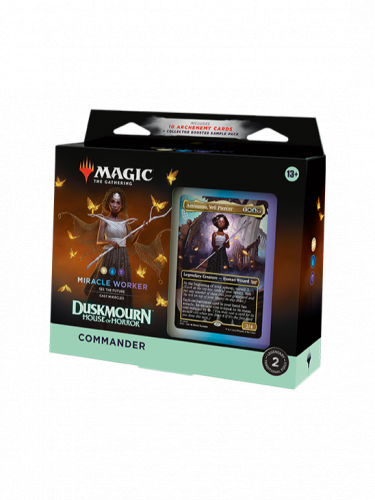 Kartenspiel Magic: The Gathering Duskmourn: House of Horror - Miracle Worker Commander Deck (ENGLISCHE VERSION)