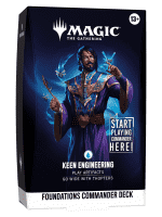 Kartenspiel Magic: The Gathering - Foundations Commander Deck - Keen Engineering