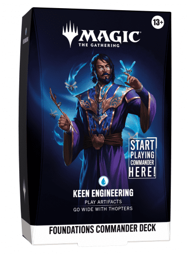 Kartenspiel Magic: The Gathering - Foundations Commander Deck - Keen Engineering