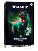 Kartenspiel Magic: The Gathering - Foundations Commander Deck - Tramplesaurus Rex