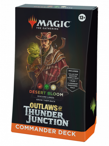 Kartenspiel Magic: The Gathering Outlaws of Thunder Junction - Desert Bloom Kommandodeck (ENGLISCHE VERSION)