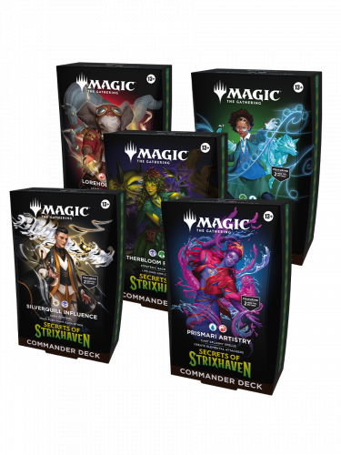 Kartenspiel Magic: The Gathering Secrets of Strixhaven - Commander Deck Set