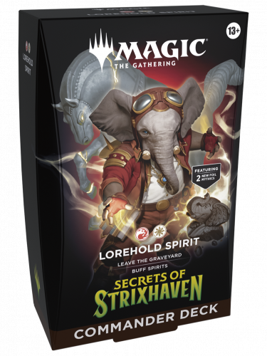 Kartenspiel Magic: The Gathering Secrets of Strixhaven - Lorehold Spirit Commander Deck