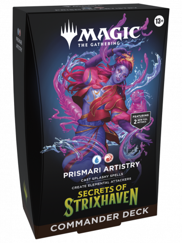 Kartenspiel Magic: The Gathering Secrets of Strixhaven - Prismari Artistry Commander Deck