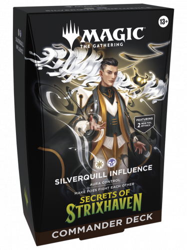 Kartenspiel Magic: The Gathering Secrets of Strixhaven - Silverquill Influence Commander Deck