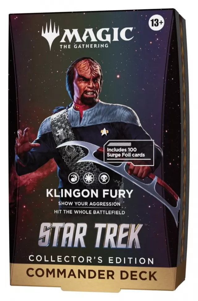 Kartenspiel Magic: The Gathering - Star Trek - Collector's edition Commander Deck Set - Sammlerbox
