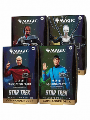 Kartenspiel Magic: The Gathering - Star Trek - Collector's edition Commander Deck Set