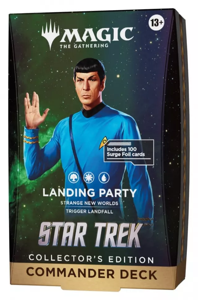 Kartenspiel Magic: The Gathering - Star Trek - Collector's edition Commander Deck Set - TCG Sammelkartenspiel
