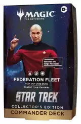 Kartenspiel Magic: The Gathering - Star Trek - Federation Fleet Collector's edition Commander Deck - Magic The Gathering