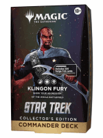 Kartenspiel Magic: The Gathering - Star Trek - Klingon Fury Collector's edition Commander Deck
