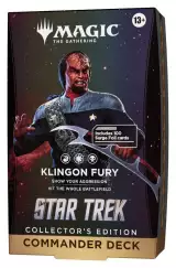 Kartenspiel Magic: The Gathering - Star Trek - Klingon Fury Collector's edition Commander Deck - Magic The Gathering
