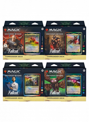 Kartenspiel Magic: The Gathering Universes Beyond - Fallout - Commander Deck Set (ENGLISCHE VERSION)