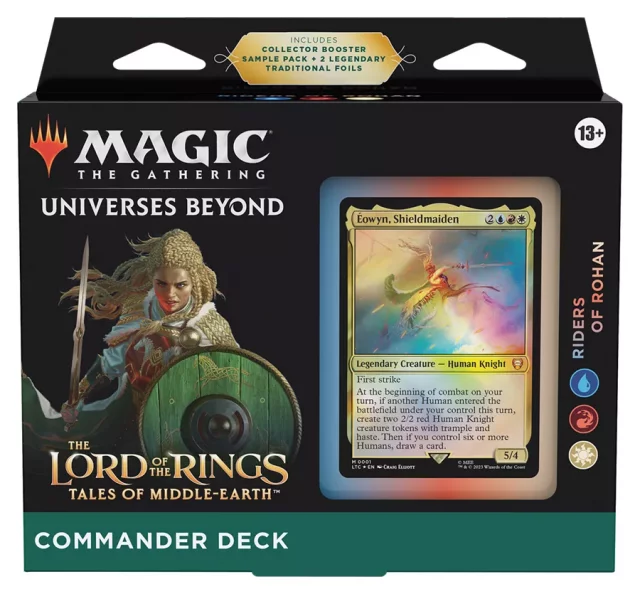 Kartenspiel Magic: The Gathering Universes Beyond - LotR: Tales of the Middle Earth - Riders of Rohan (Kommandantendeck) (ENGLISCHE VERSION) - Lord of the Rings