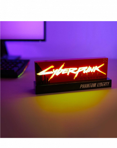 Tischlampe Cyberpunk 2077 - Phantom Liberty Logo