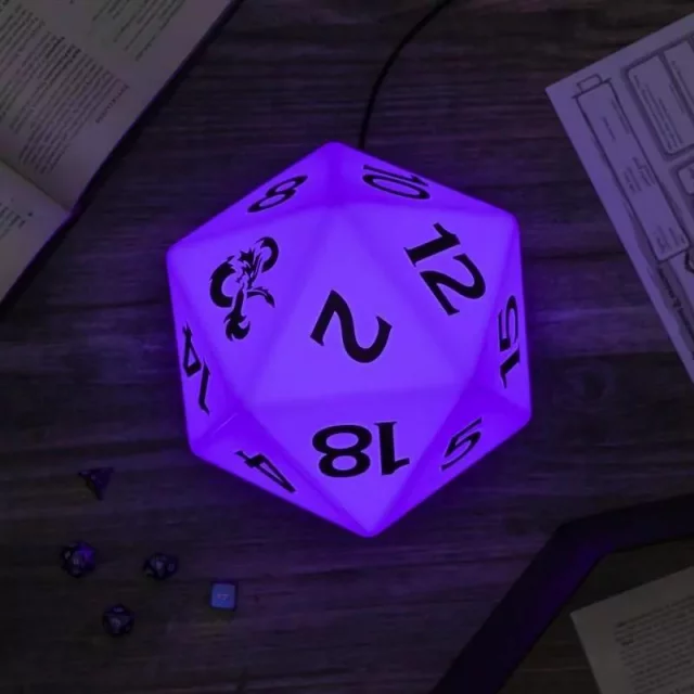 Tischlampe Dungeons & Dragons - D20