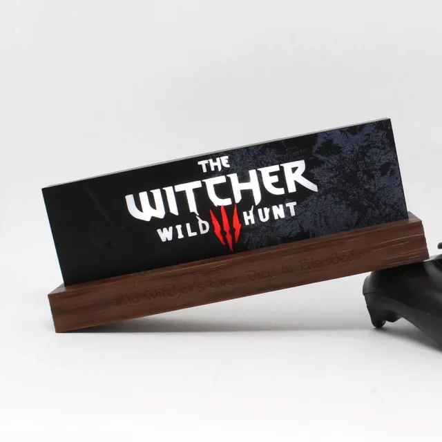 Tischlampe The Witcher - Wild Hunt Logo (beschädigte Verpackung)